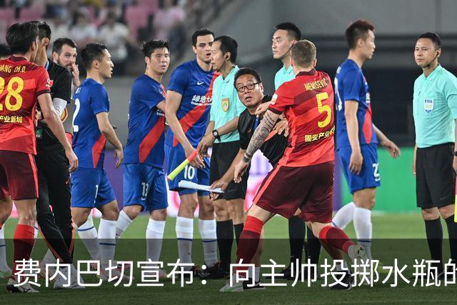 费内巴切宣布：向主帅投掷水瓶的球迷禁赛处理